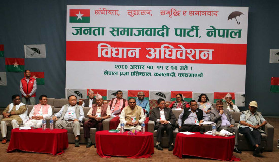 जसपाको विधान अधिवेशन : समूहगत छलफल जारी