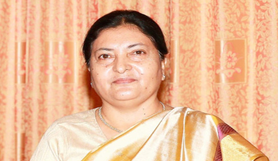 पूर्वराष्ट्रपतिबाट बकर इदको शुभकामना