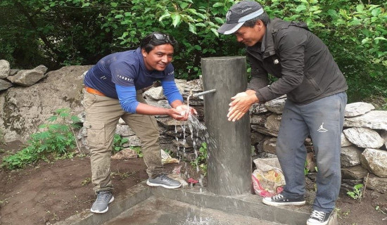 कुम्लिक जिउला खानेपानी योजना सम्पन्न