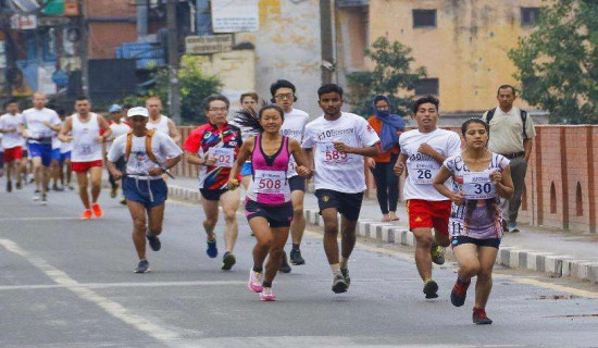 एनआरएस स्पोर्ट्स फाउन्डेसनले दौड संस्कृतिलाई प्रवर्द्धन गर्ने