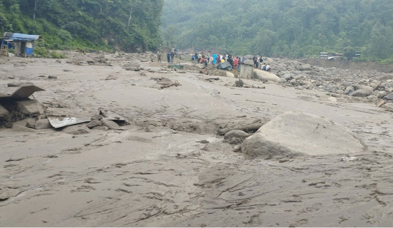 एक लाख ६६ हजार जनसङ्ख्या बाढीपहिरोबाट प्रभावित हुने