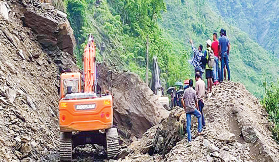 नारायणगढ–मुग्लिन सडक : विकल्प खोज्न सडक विभागलाई पत्र