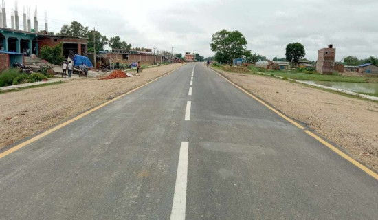 हुलाकी सडक निर्माणको काममा लक्ष्यभन्दा बढी प्रगति