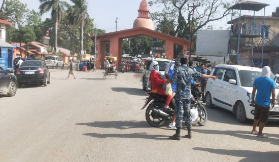 सय रुपियाँको सामानमा भन्सार लागेपछि सुनौली जाने घटे