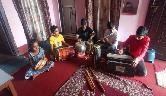 वाद्यवादनमा भविष्य खोज्दै