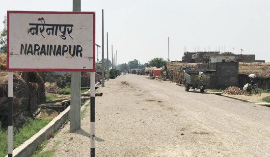 नरैनापुरमा ३० प्रतिशत मात्रै रोपाइँ, वर्षा नहुँदा किसान चिन्तित