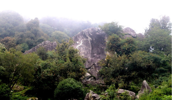 पाँचधारे पोखरी र किरातेश्वर ढुङ्गे बगैँचाको संरक्षण गरिँदै