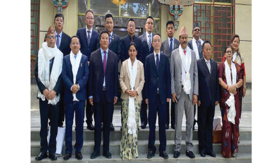 भरतपुर महानगर र चीनको सिगात्से सिटीबिच सहमति