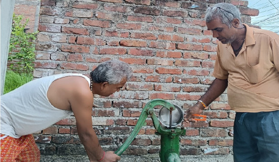 जलाशयको शहर जनकपुरमा खानेपानीको हाहाकार