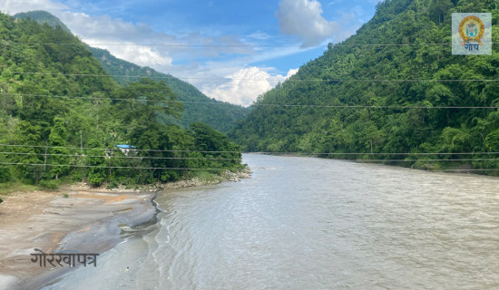 देवघाटमा नदीले बगाएर तीर्थयात्री बेपत्ता