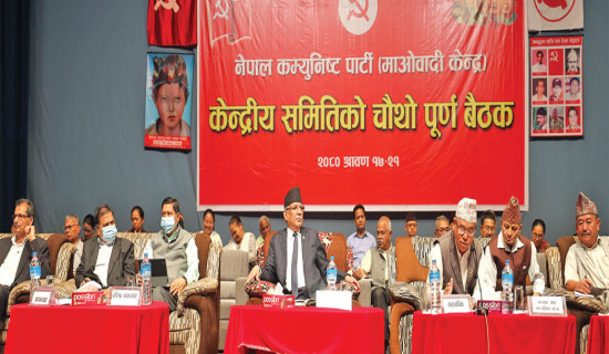 सरकार र पार्टी निर्माणमा छलफल केन्द्रित