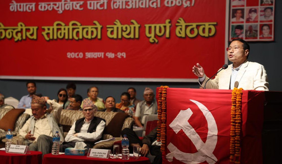 माओवादी बैठकमा उपमहासचिवद्वयको प्रस्ताव– उत्तराधिकारी तयार गरेर जाऔँ