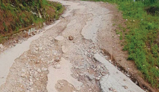 एक दशकदेखि सडक जस्ताको जस्तै