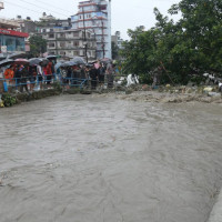अविरल वर्षाका कारण काठमाडौँका विभिन्न क्षेत्र जलमग्न (फोटो फिचर)