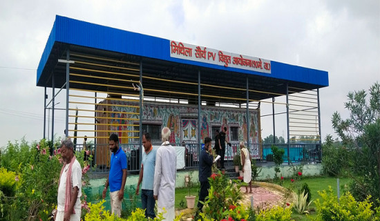 भाडा नपाएपछि आयोजनामा तालाबन्दी