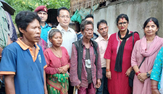 सिक्रे दोभान पहिरो प्रभावितलाई सरकारले राहत उपलब्ध गराउने