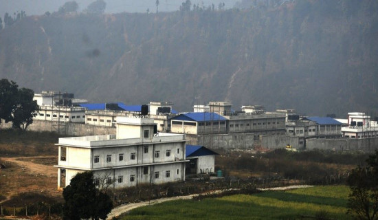 बजेट अभावमा कारागार निर्माण अन्याेलमा