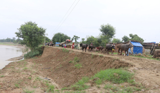 बस्ती बगाउने चिन्तामा खोरियावासी