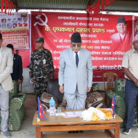 प्रधानमन्त्री प्रचण्ड रामेछापमा
