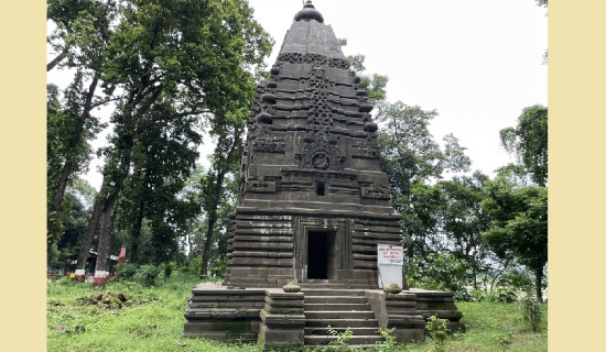 तेह्रौँ शताब्दीको शिव मन्दिर पुनर्निर्माण