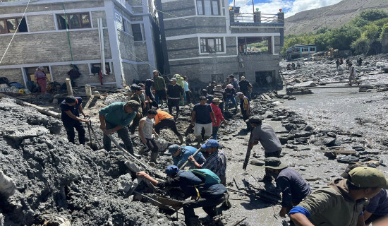 बाढीग्रस्त कागबेनीका विद्यार्थीको पठनपाठन अन्यौल