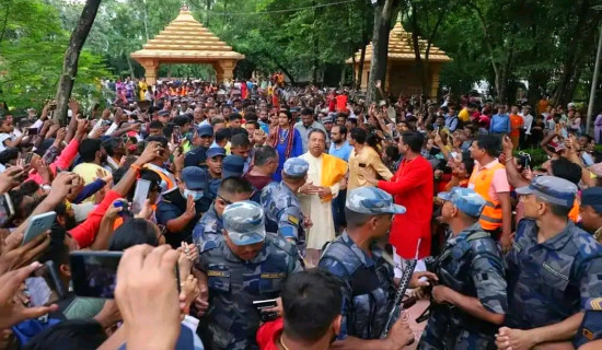 शाश्वतधाममा सुरक्षा व्यवस्था कडाइ ,दुई सय सुरक्षाकर्मी परिचालन