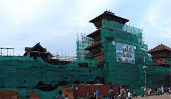नौतले दरबार पुनःनिर्माण अन्तिम चरणमा