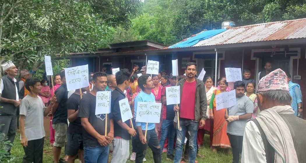 बगनासकालीका बोटेहरू धर्नामा