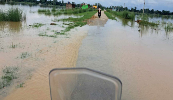 डुबान रोक्न पानीको निकास जरुरी