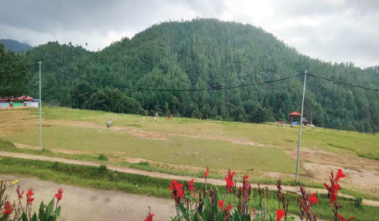 वज्रवाराही चौरको सौन्दर्यीकरण गरिँदै
