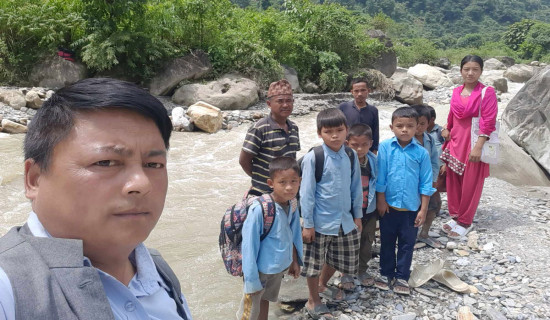 बर्खा लागेसँगै पढाई छुट्ने चिन्ता