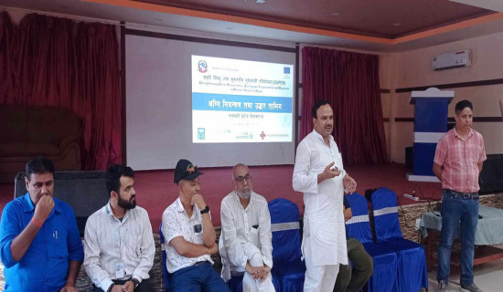 नेपालगन्ज उपमहानगरले दक्ष अग्निनियन्त्रक उत्पादन गर्ने