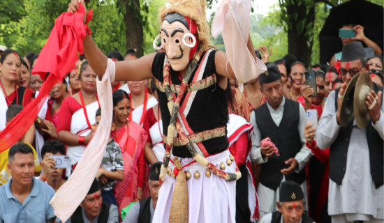 लाखेनाच संरक्षण गर्न प्रतियोगिता