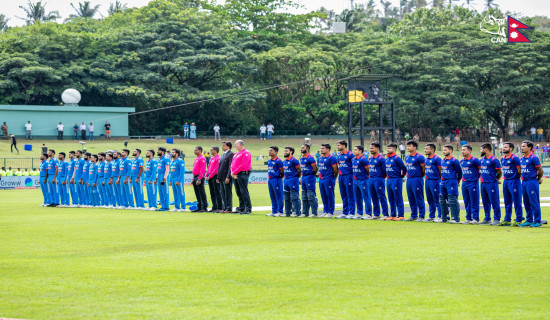 नेपाल र भारतको खेल २३ ओभरको हुने