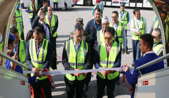 हिमालय एयरलाइन्सद्वारा चीनको छिङदाओमा उडान सुरु