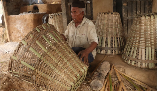 डोको बुनेरै बित्यो साइला चेपाङको ४५ वर्ष