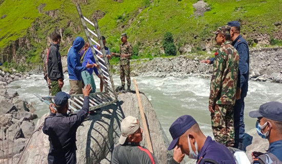 बेपत्ता मेजरको शव भेरी किनारमा भेटियो