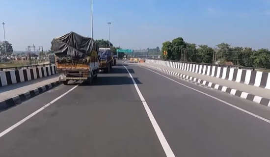 बिग्रिएका गाडी राजमार्गमा राख्न नपाइने