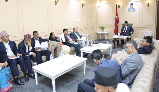 जनतालाई परिणाम दिन जोखिम मोल्न तयार हुनुपर्छ : प्रधानमन्त्री प्रचण्ड