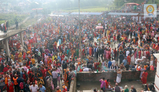 आज कुशे औँसी, गोकर्णेश्वर र पशुपतिमा श्राद्ध गर्नेको भीड