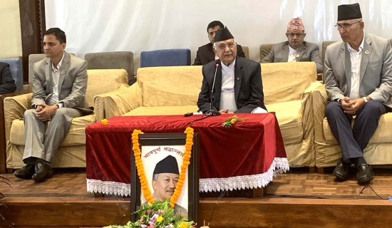 सुवास नेम्वाङ सफल राजनेता हुनुहुन्थ्योः अध्यक्ष ओली