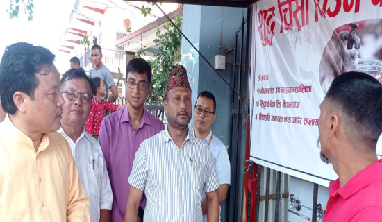 नेपालगञ्ज बसपार्कमा निःशुल्क पिउने पानीको व्यवस्था