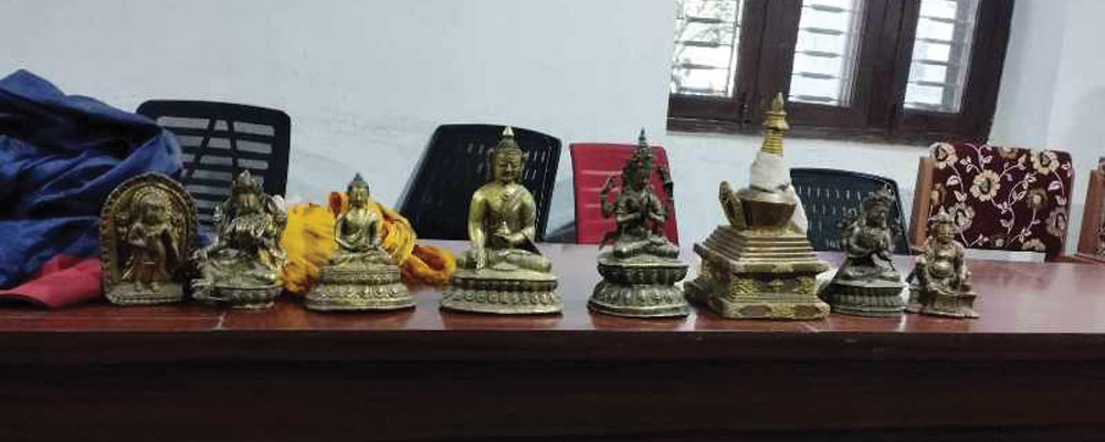 बुद्ध मूर्ति जाँच्न पुरातत्त्व लगिने