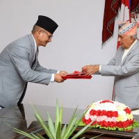 राष्ट्रपतिसमक्ष दलित आयोगको प्रतिवेदन पेश