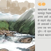प्लास्टिकको घाँस  (कविता)