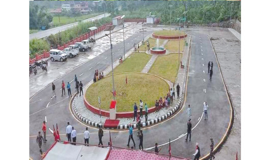 भिमानमा बन्यो सुविधासम्पन्न बसपार्क