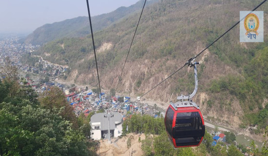 लुम्बिनी केबलकार तीन दिन बन्द हुने