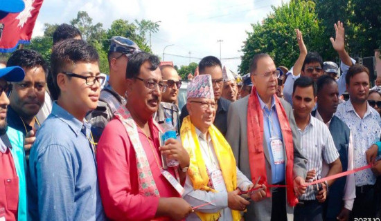 देश हाँक्ने शक्ति कम्युनिष्टमा मात्र छ : नेता नेपाल