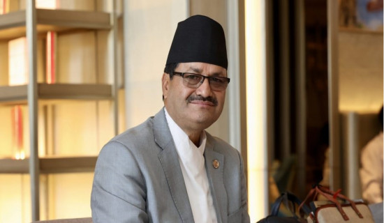 नेपालमा शान्तिको आवश्यकता छ : मन्त्री साउद
