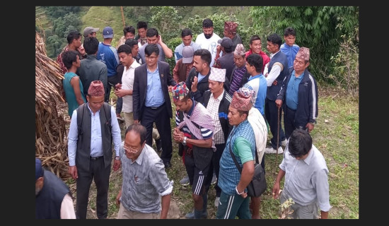 जिल्लाकै अग्लो र लामो झोलुङ्गे पुल बन्दै